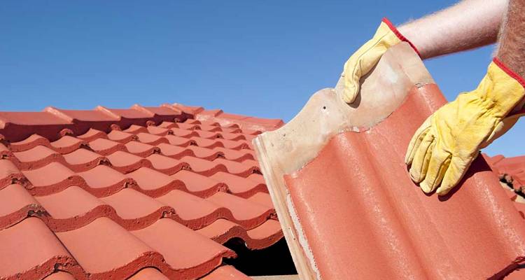 roof tile replacement cost