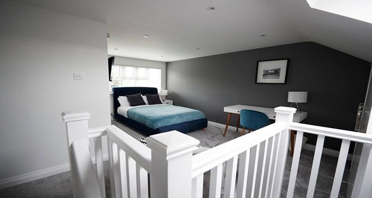 white loft interior