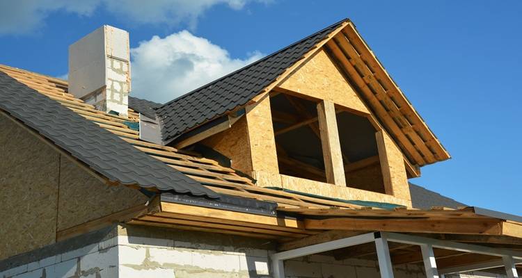 dormer roof under constrcution
