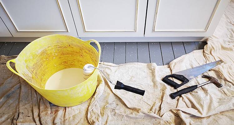 kitchen renovation job