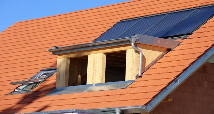 dormer under contruction