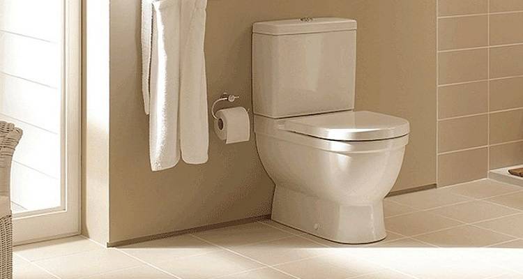 new toilet installation