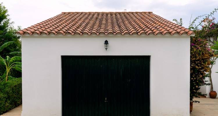tile garage roof
