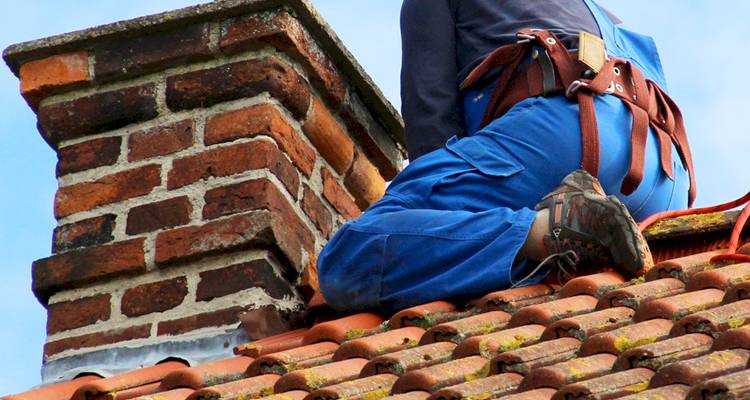 Broken chimney leadwork repair costs