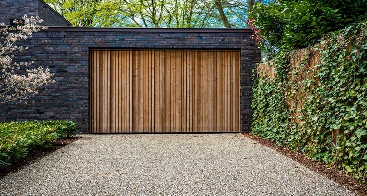 driveway and garage