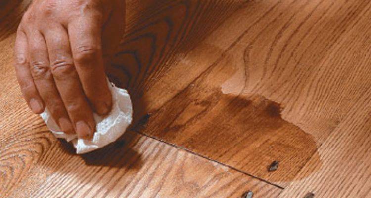 wooden floor oiling
