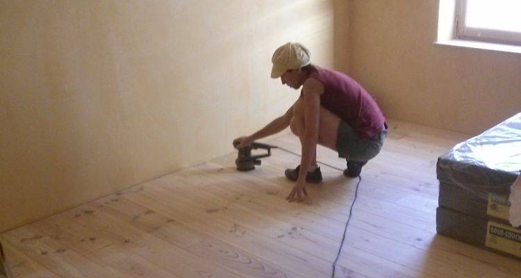 wooden floor sanding