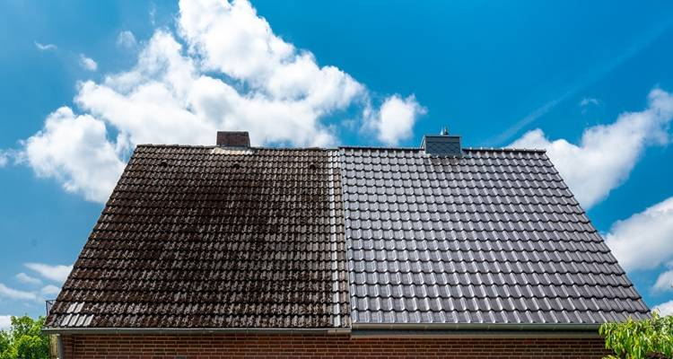 Clean and dirty roof