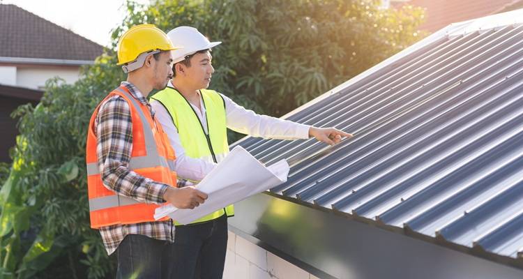 Men doing visual inspection