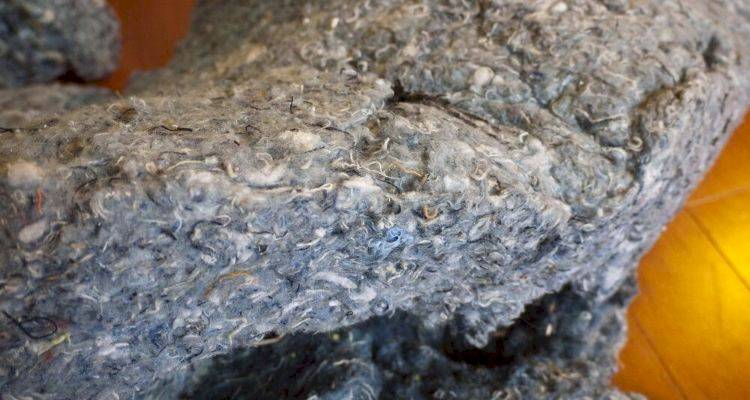 roof insulation cost guide &mdash; closeup of roof insulation material