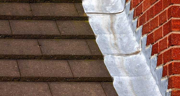 roof flashing around chimney