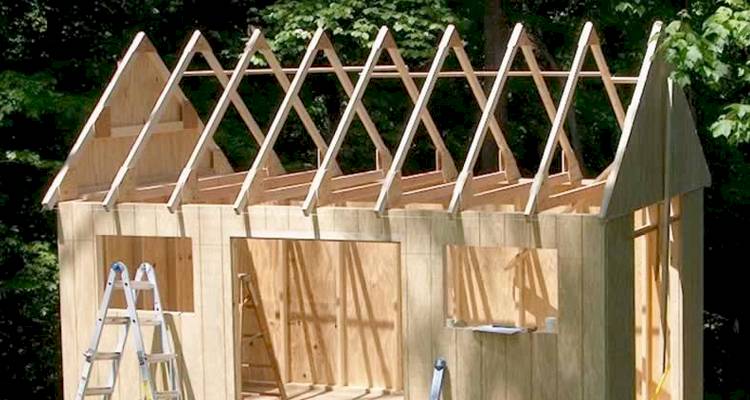 Shed frame