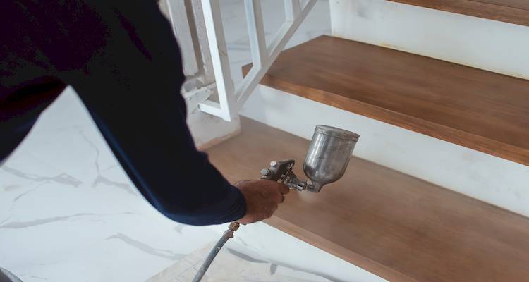 painting interior stairs cost