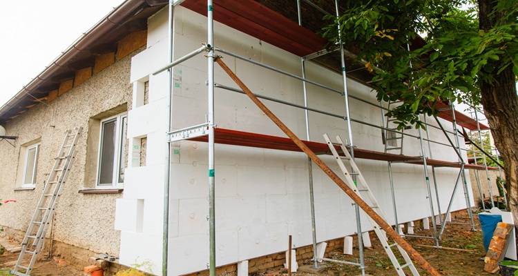 House external insulation