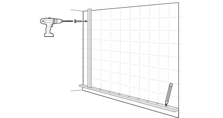 how to tile a bathroom wall step 3