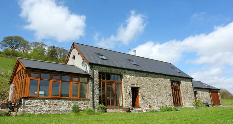Rural house conservatory