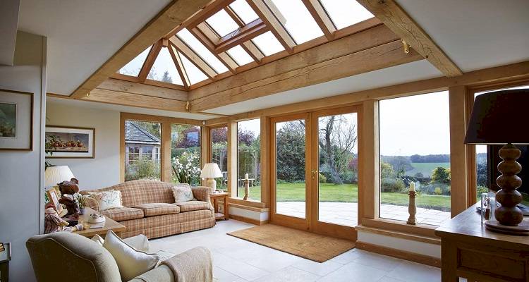 timber frame extension
