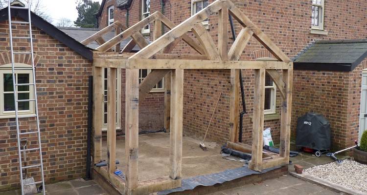 wooden extension cost