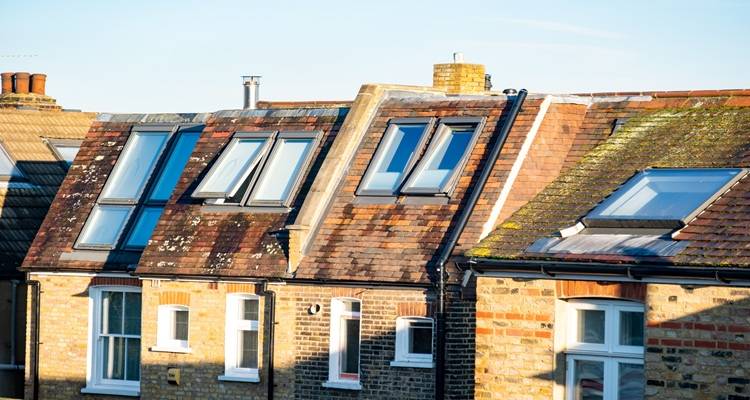 velux's on roof