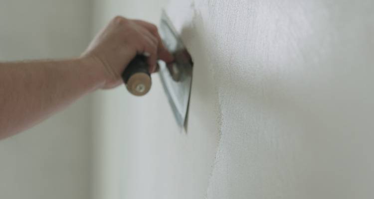 hand trowel wall plaster